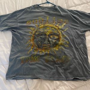 Blue Sublime graphic tee